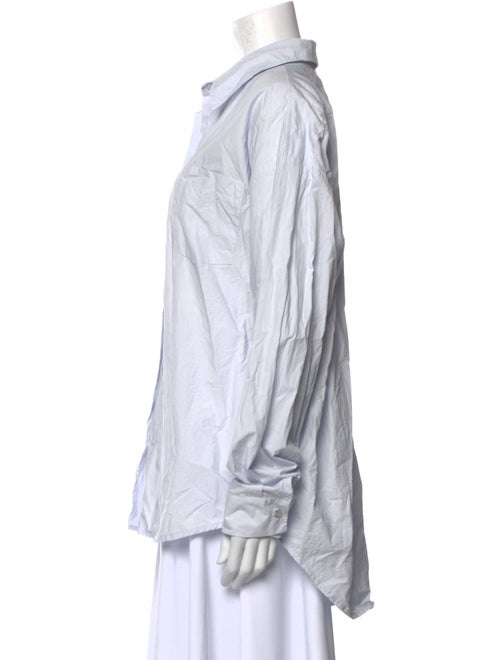 The Frankie Shop Long Sleeve Button-Up Top