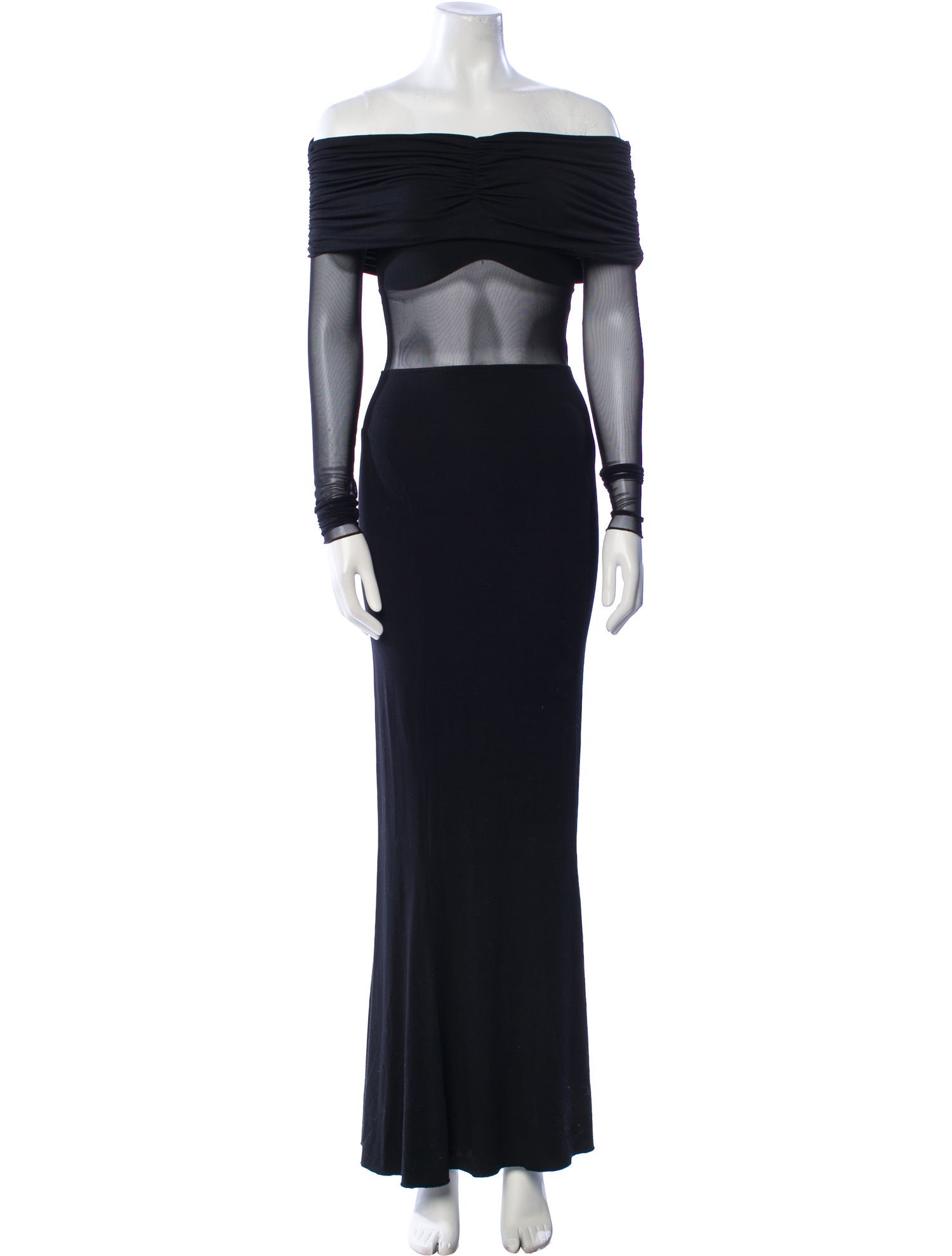 The Frankie Shop Off-The-Shoulder Long Dress w/ Tags