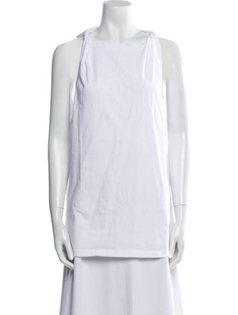 The Frankie Shop Square Neckline Sleeveless Top