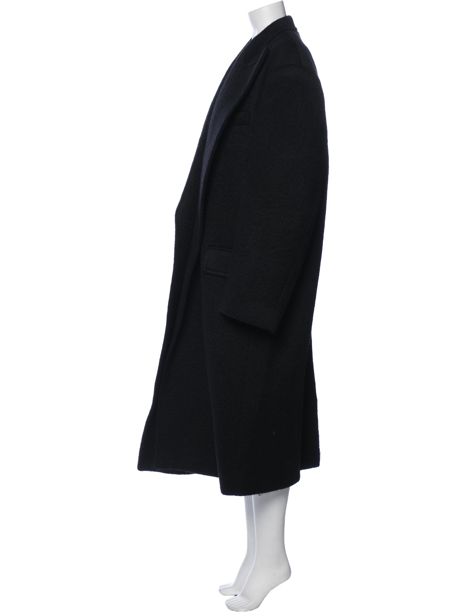 The Frankie Shop Wool Faux Fur Coat w/ Tags