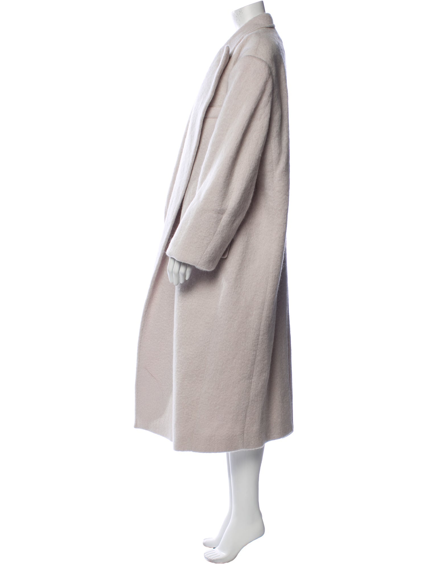 The Frankie Shop Wool Faux Fur Coat w/ Tags