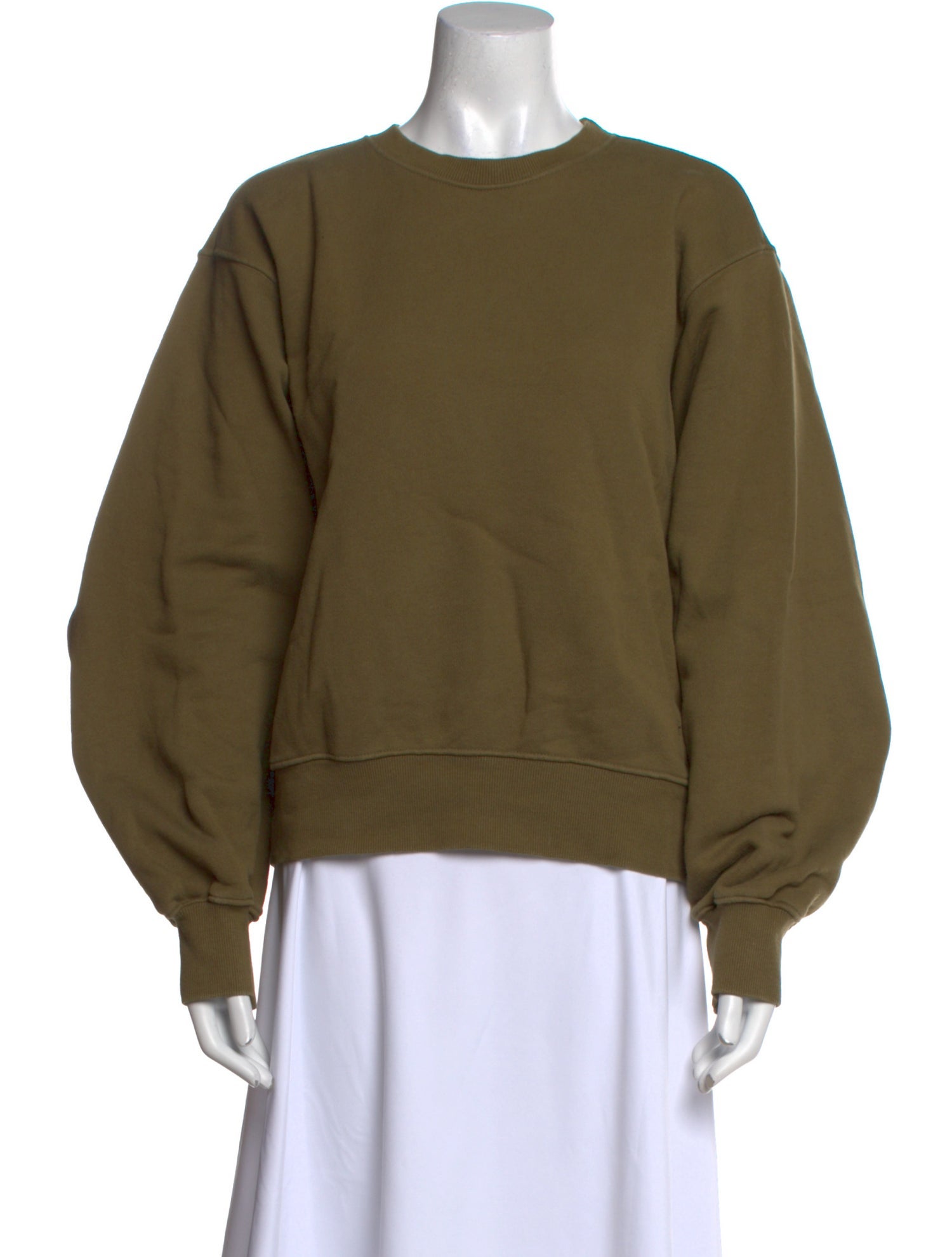 The Frankie Shop Crew Neck Long Sleeve Sweatshirt