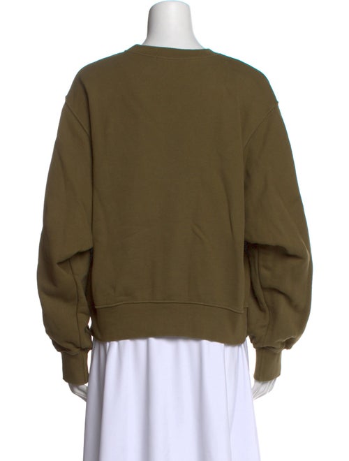 The Frankie Shop Crew Neck Long Sleeve Sweatshirt