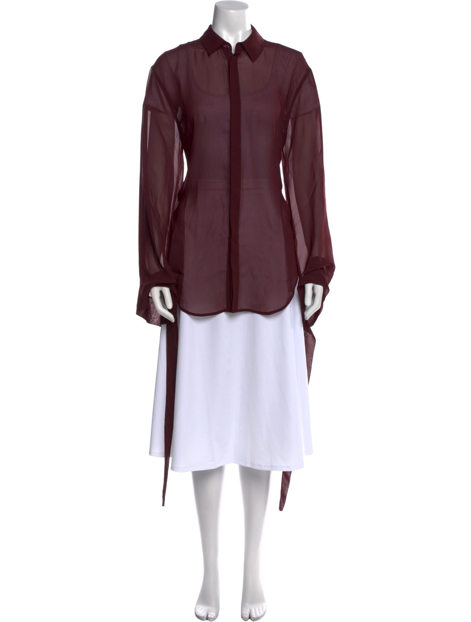 The Frankie Shop Mock Neck Long Sleeve Tunic w/ Tags