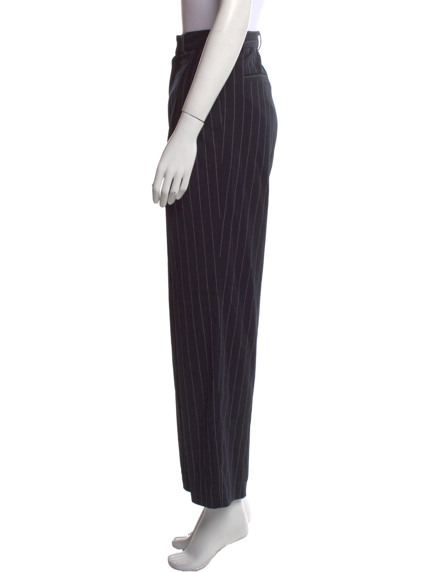 The Frankie Shop Striped Straight Leg Pants