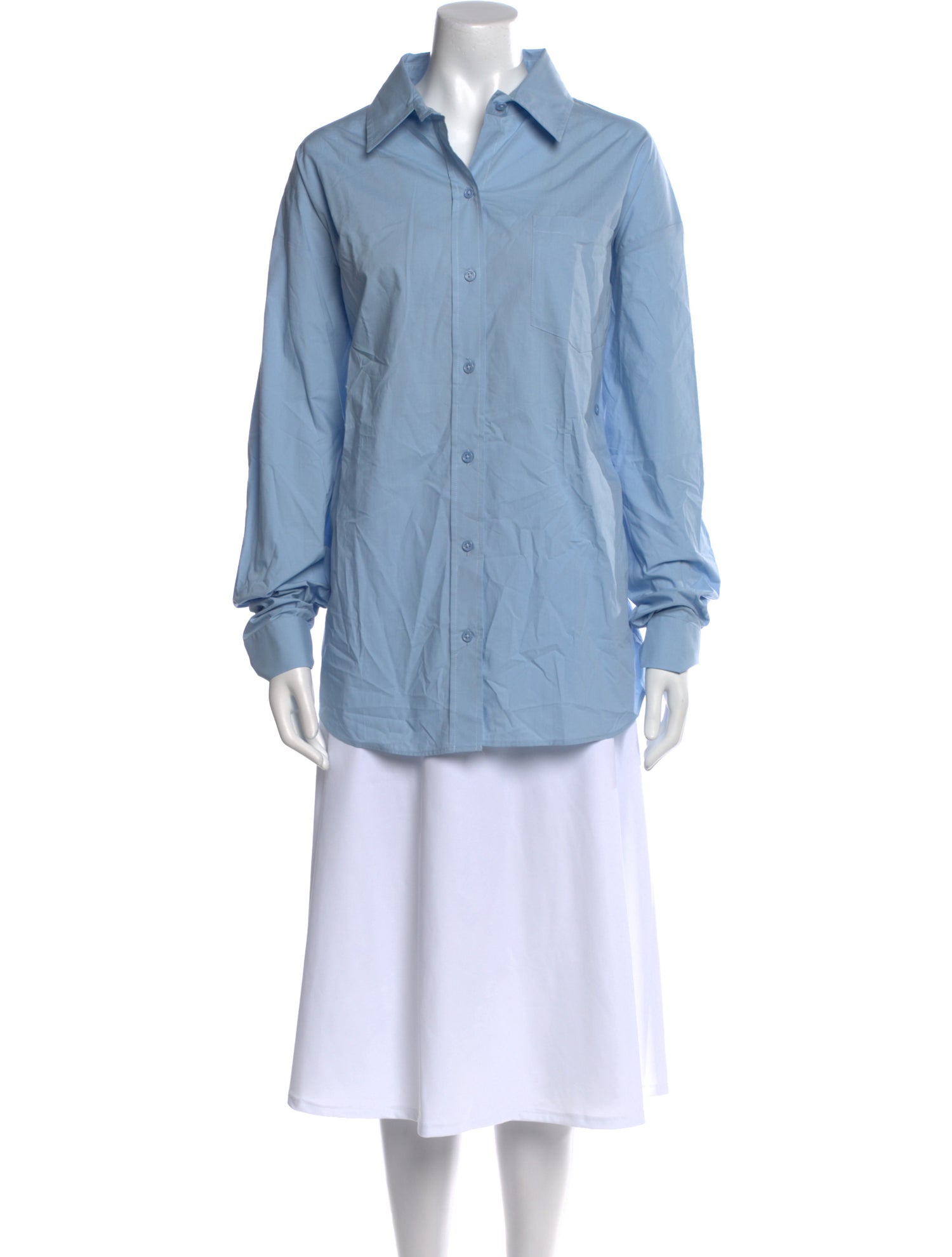 The Frankie Shop Long Sleeve Button-Up Top w/ Tags