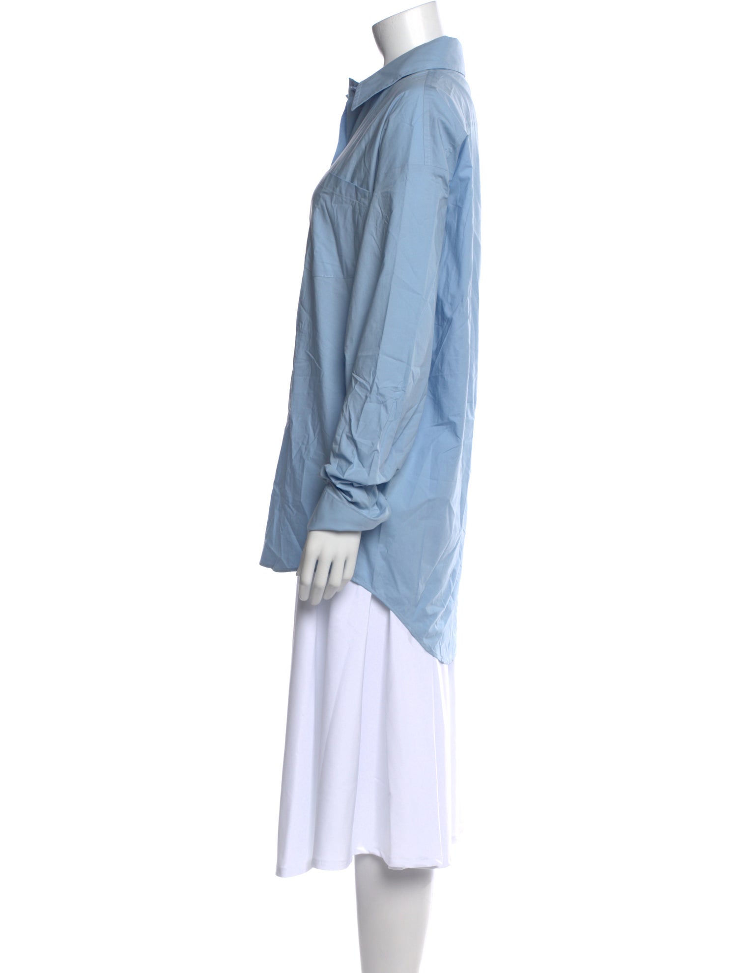 The Frankie Shop Long Sleeve Button-Up Top w/ Tags