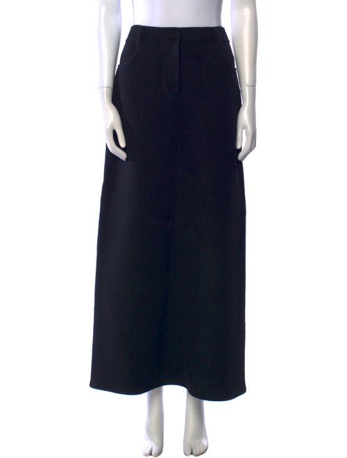 The Frankie Shop Wool Midi Length Skirt