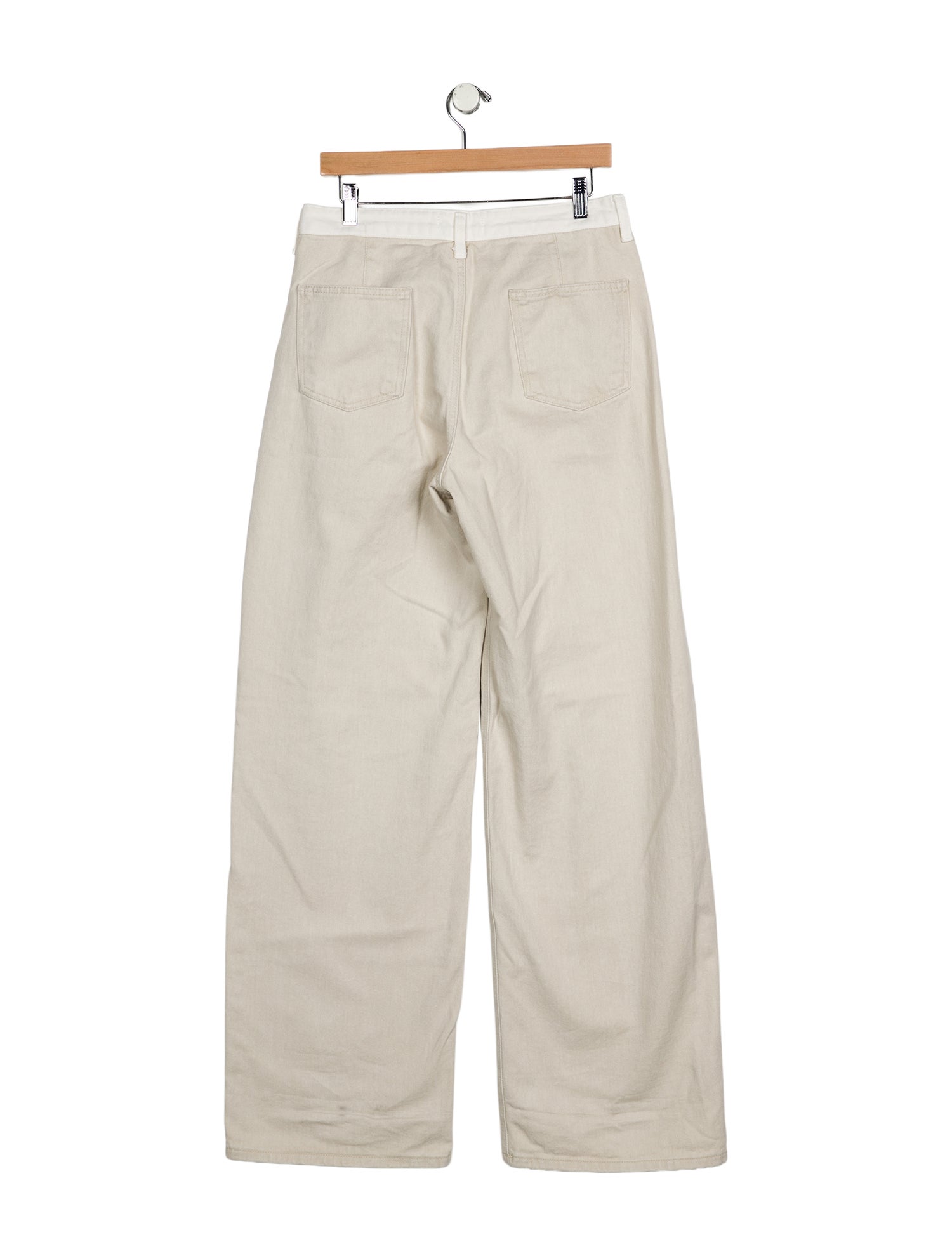 The Frankie Shop High-Rise Wide Leg Jeans