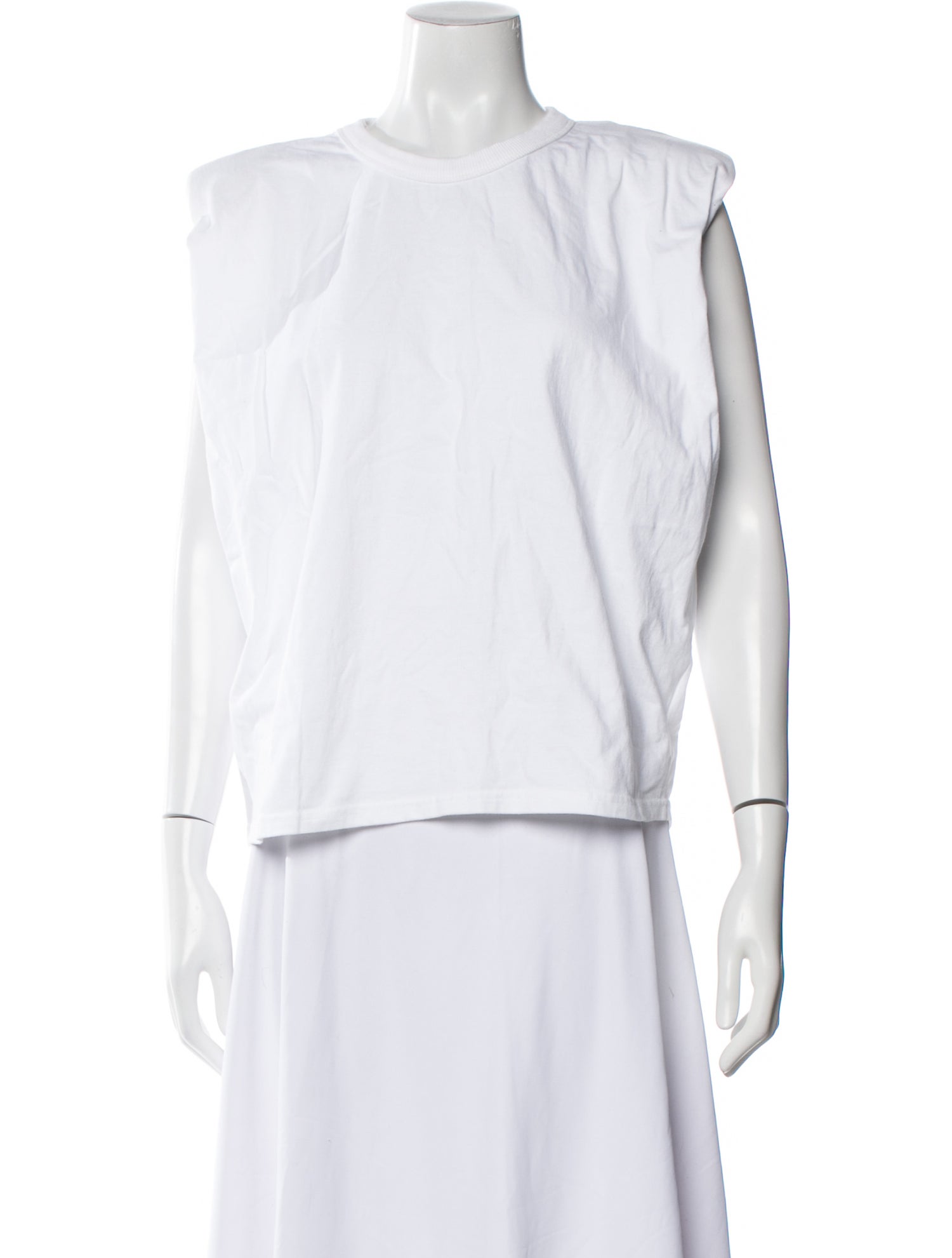 The Frankie Shop Crew Neck Short Sleeve Top