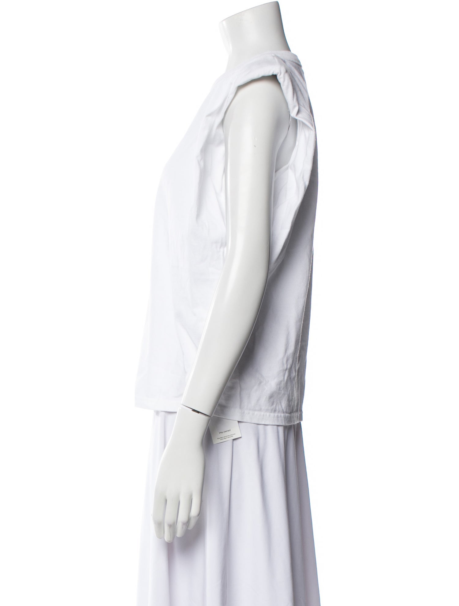 The Frankie Shop Crew Neck Short Sleeve Top