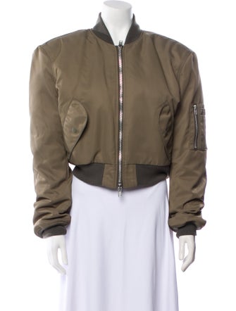 The Frankie Shop Nylon Bomber Jacket