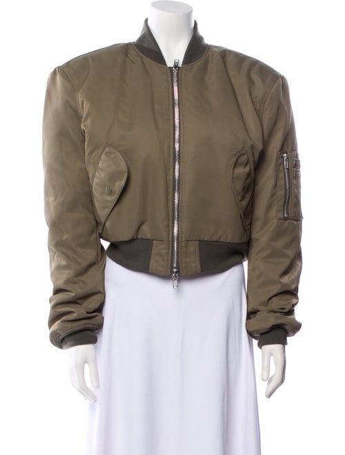The Frankie Shop Nylon Bomber Jacket
