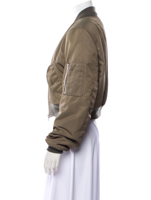 The Frankie Shop Nylon Bomber Jacket