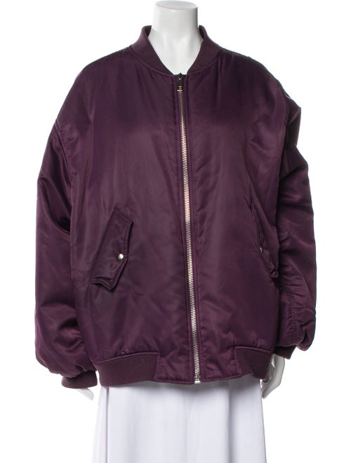 The Frankie Shop Nylon Bomber Jacket
