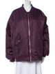 The Frankie Shop Nylon Bomber Jacket