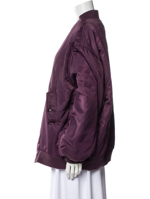 The Frankie Shop Nylon Bomber Jacket