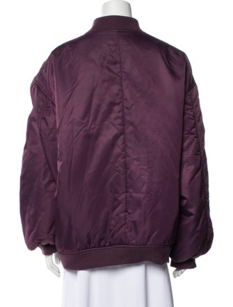 The Frankie Shop Nylon Bomber Jacket