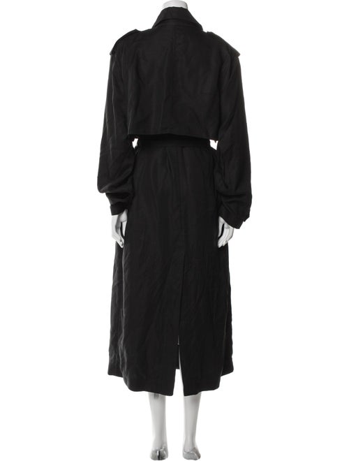 The Frankie Shop Silk Trench Coat