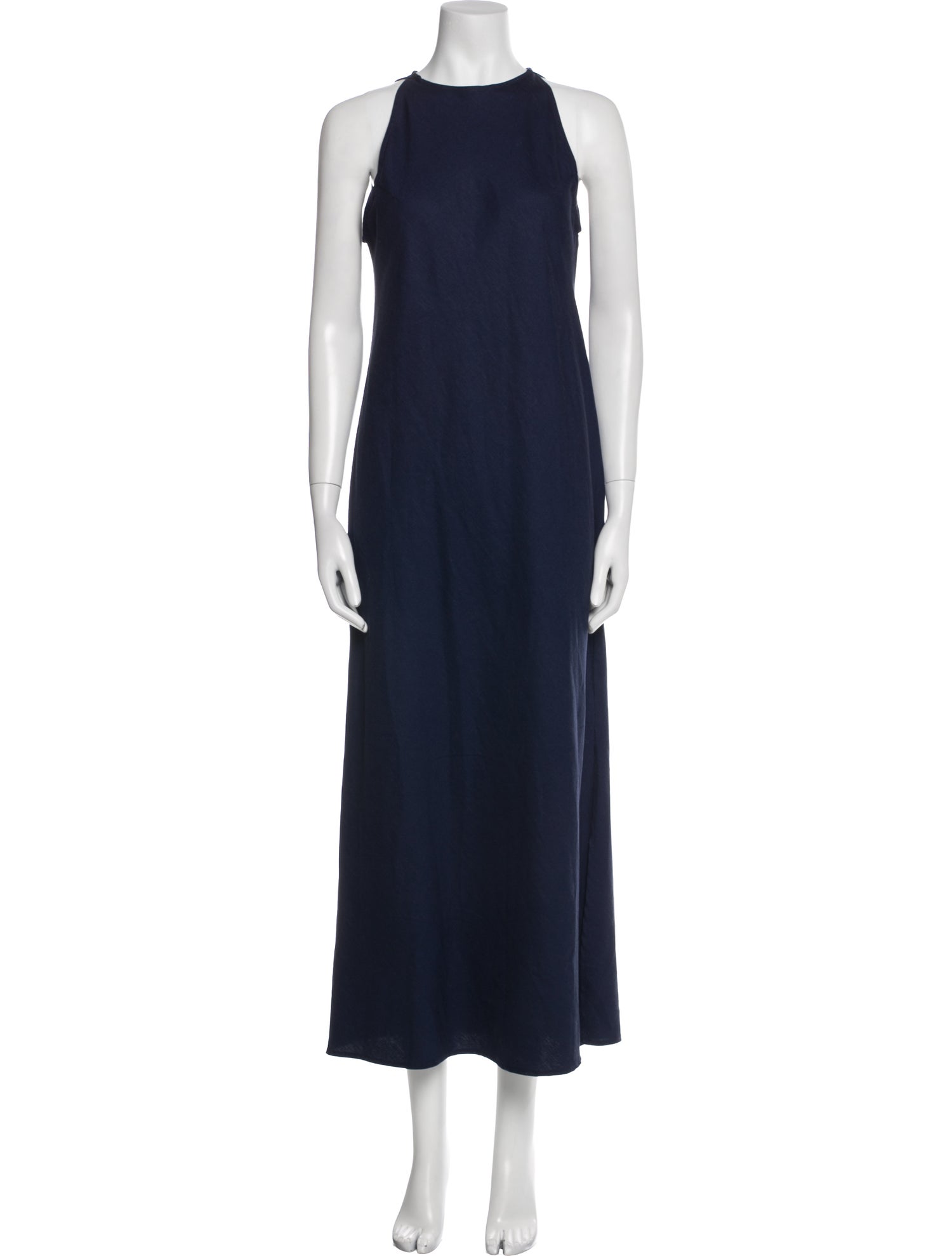 The Frankie Shop Crew Neck Long Dress