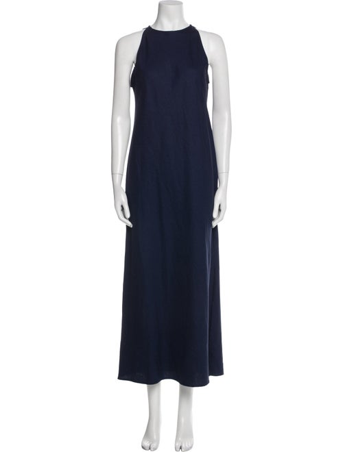 The Frankie Shop Crew Neck Long Dress