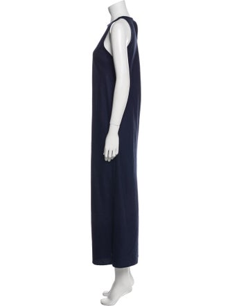 The Frankie Shop Crew Neck Long Dress