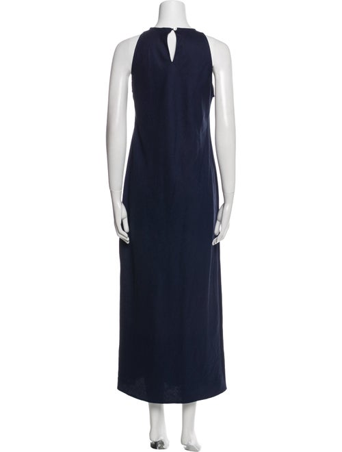 The Frankie Shop Crew Neck Long Dress