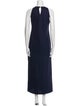 The Frankie Shop Crew Neck Long Dress