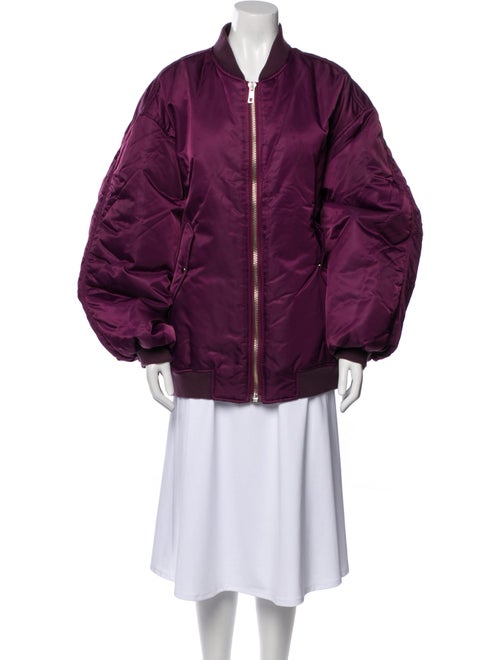 The Frankie Shop Nylon Bomber Jacket