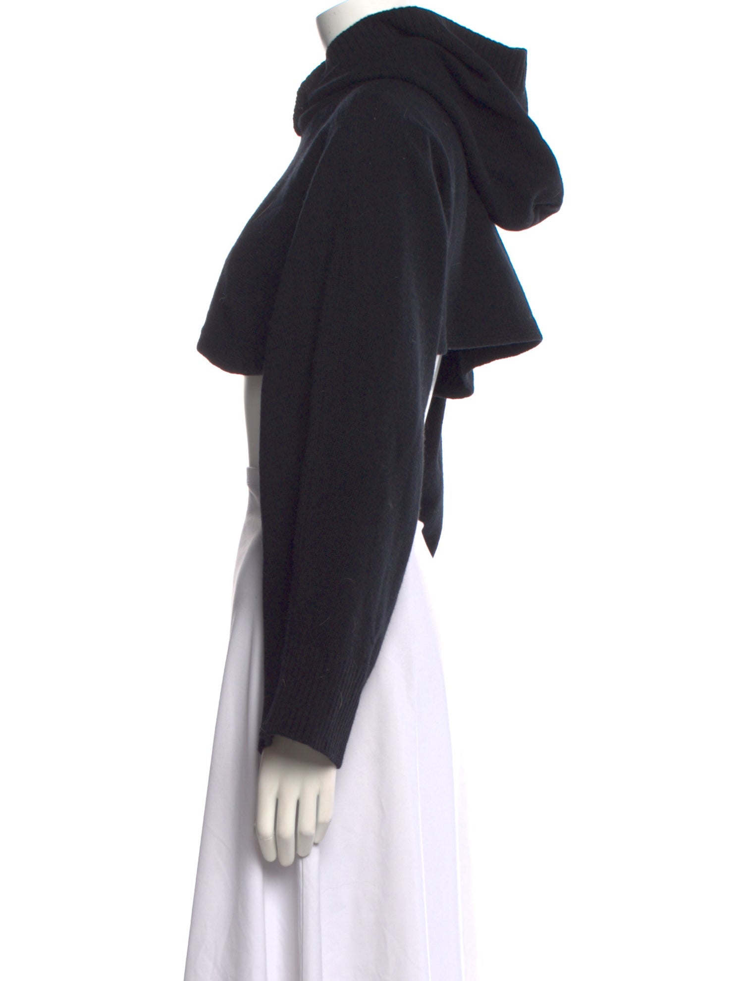 The Frankie Shop Wool Mock Neck Sweater