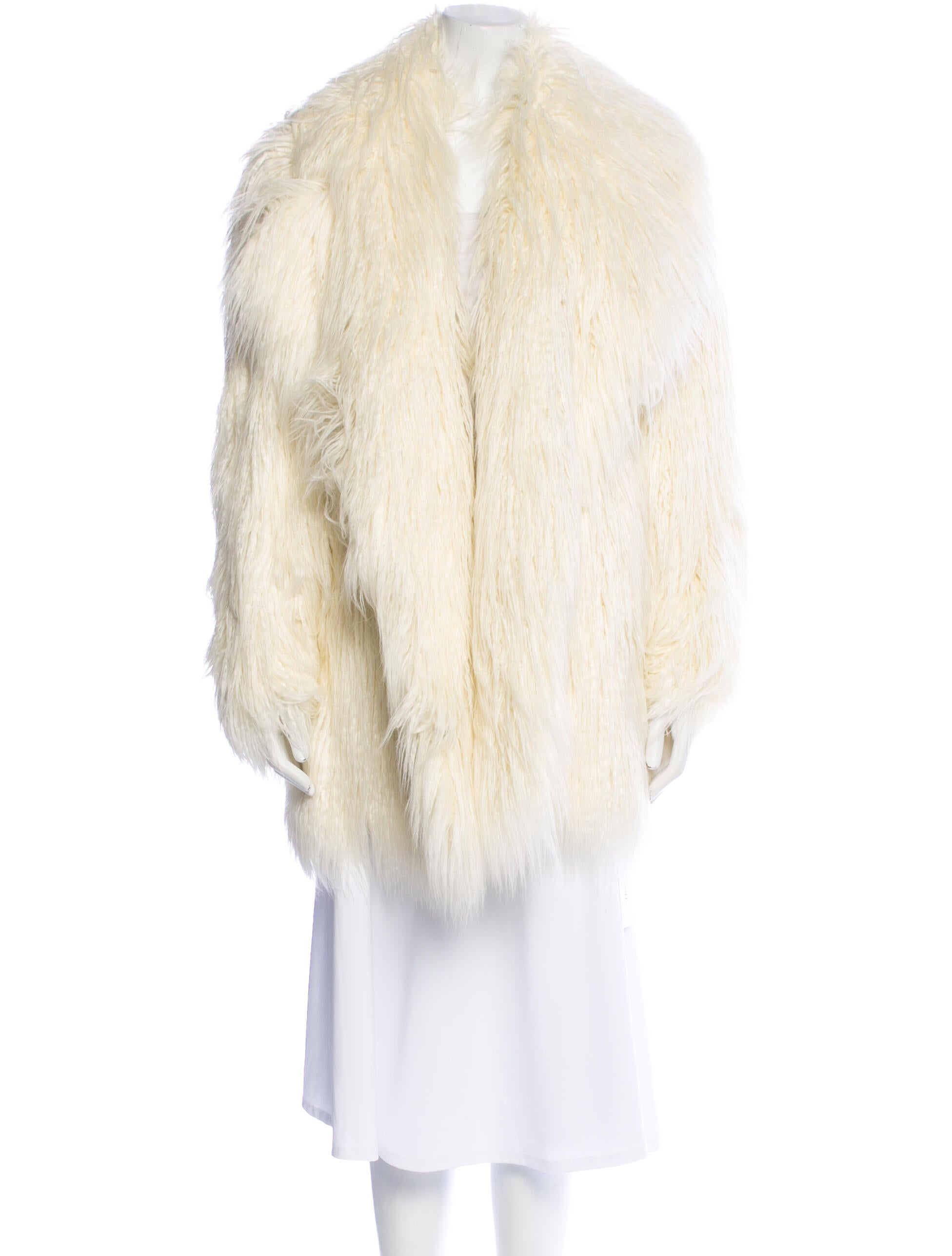 The Frankie Shop Faux Fur Coat w/ Tags