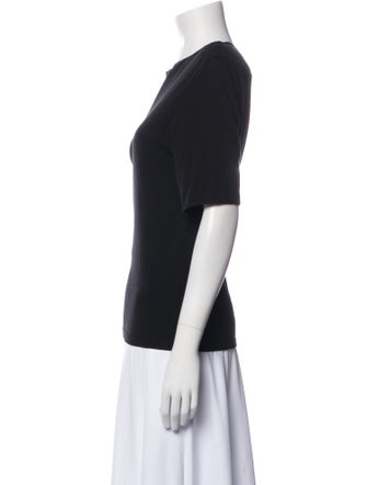 The Frankie Shop Bateau Neckline Short Sleeve T-Shirt