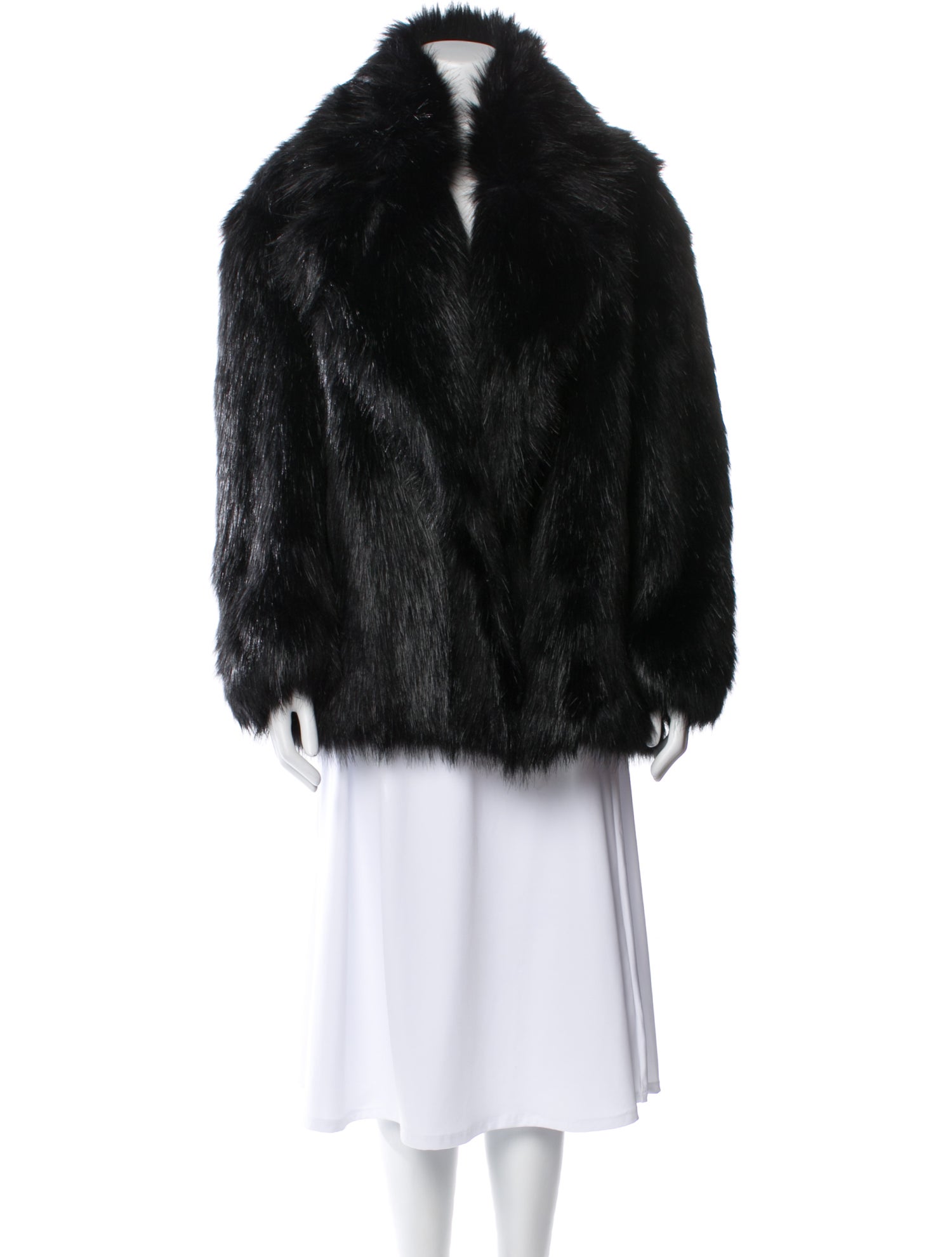 The Frankie Shop Faux Fur Jacket