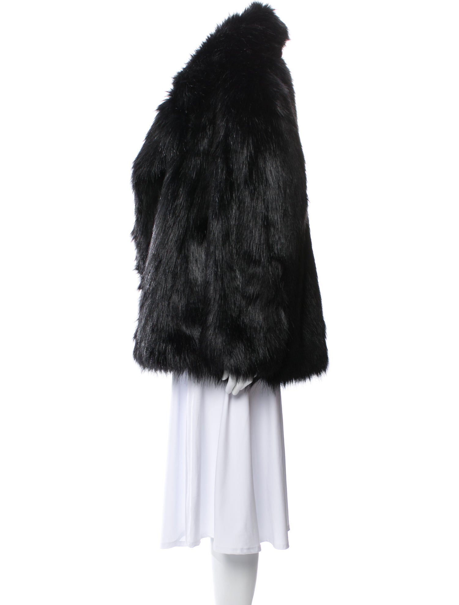 The Frankie Shop Faux Fur Jacket