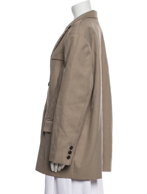 The Frankie Shop Houndstooth Print Coat