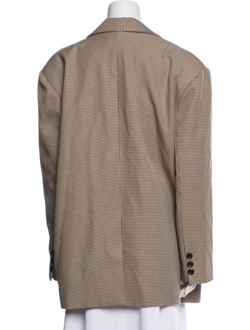 The Frankie Shop Houndstooth Print Coat