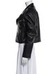 The Frankie Shop Faux Leather Biker Jacket