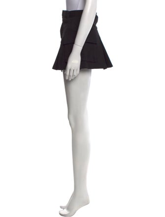 The Frankie Shop Pleated Accents Mini Skirt