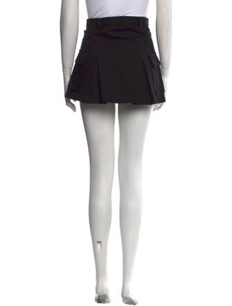 The Frankie Shop Pleated Accents Mini Skirt