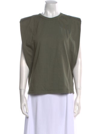 The Frankie Shop Crew Neck Sleeveless Top