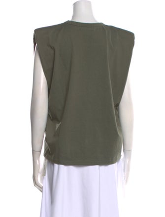 The Frankie Shop Crew Neck Sleeveless Top