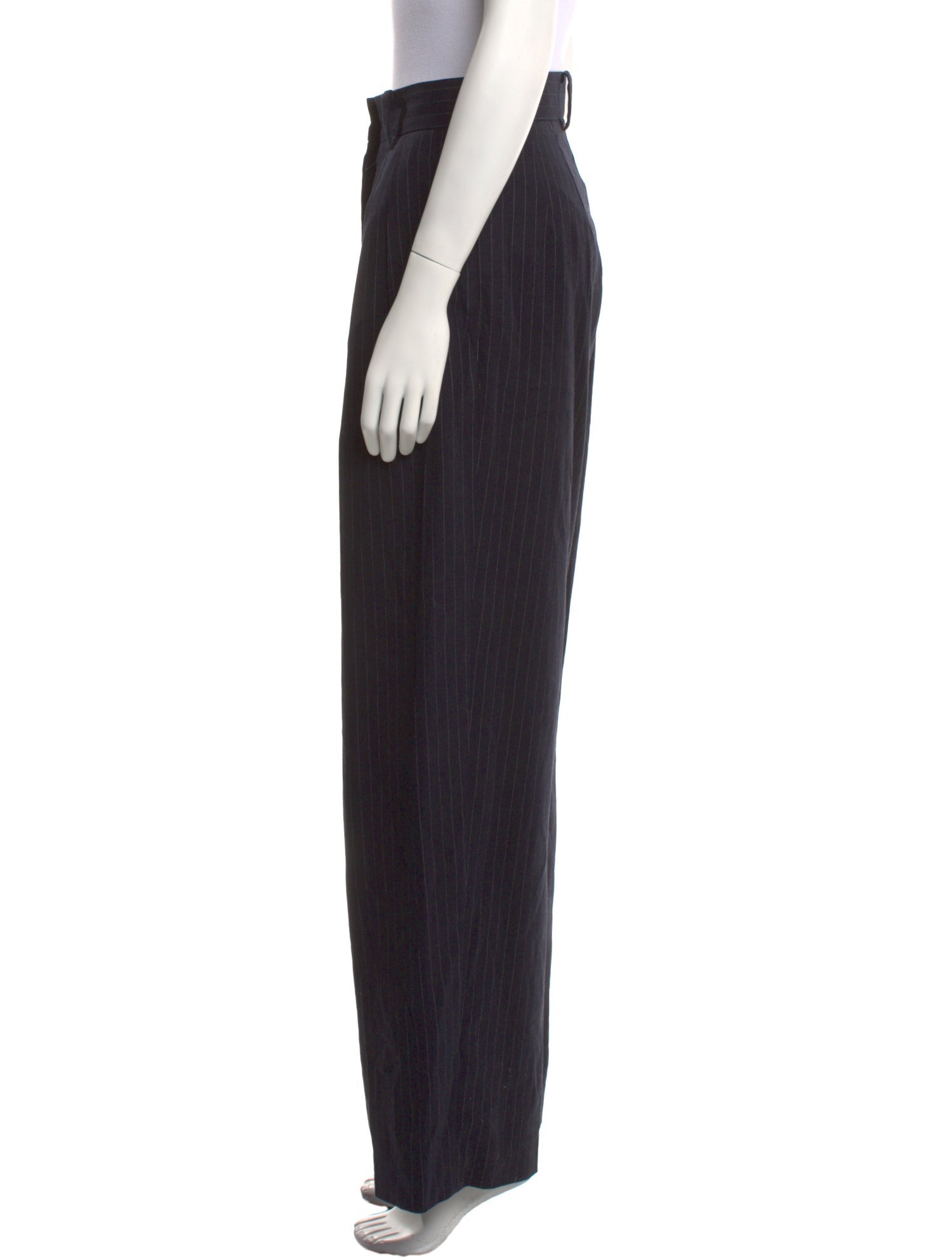 The Frankie Shop Striped Wide Leg Pants