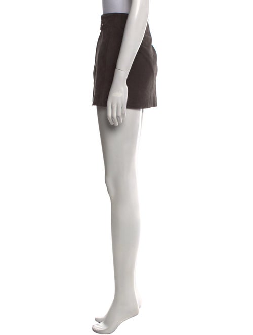 The Frankie Shop Pleated Accents Mini Skirt