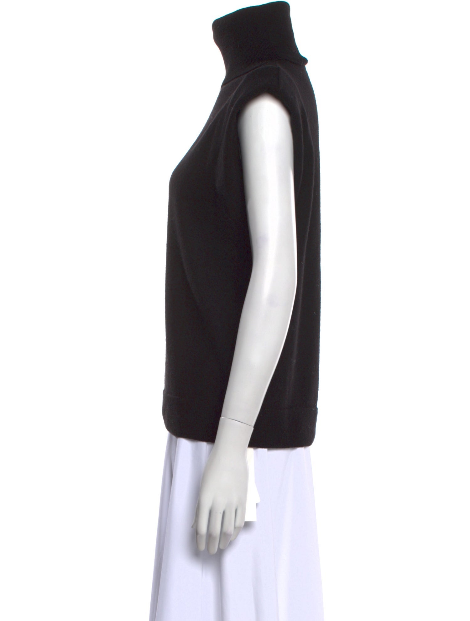 The Frankie Shop Merino Wool Turtleneck Top