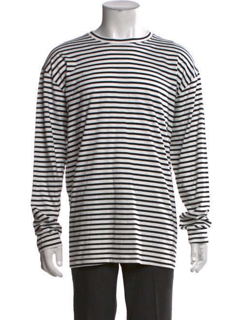 The Frankie Shop Striped Crew Neck Henley