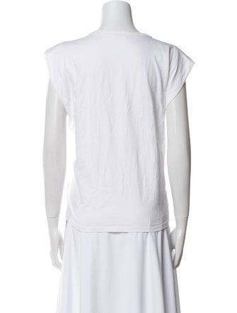 The Frankie Shop Bateau Neckline Short Sleeve Top