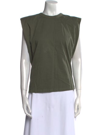 The Frankie Shop Crew Neck Short Sleeve Top