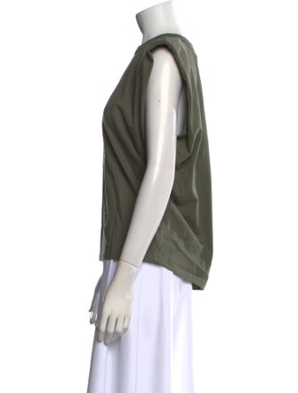 The Frankie Shop Crew Neck Short Sleeve Top