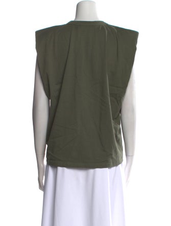 The Frankie Shop Crew Neck Short Sleeve Top