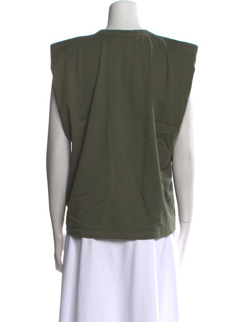 The Frankie Shop Crew Neck Short Sleeve Top